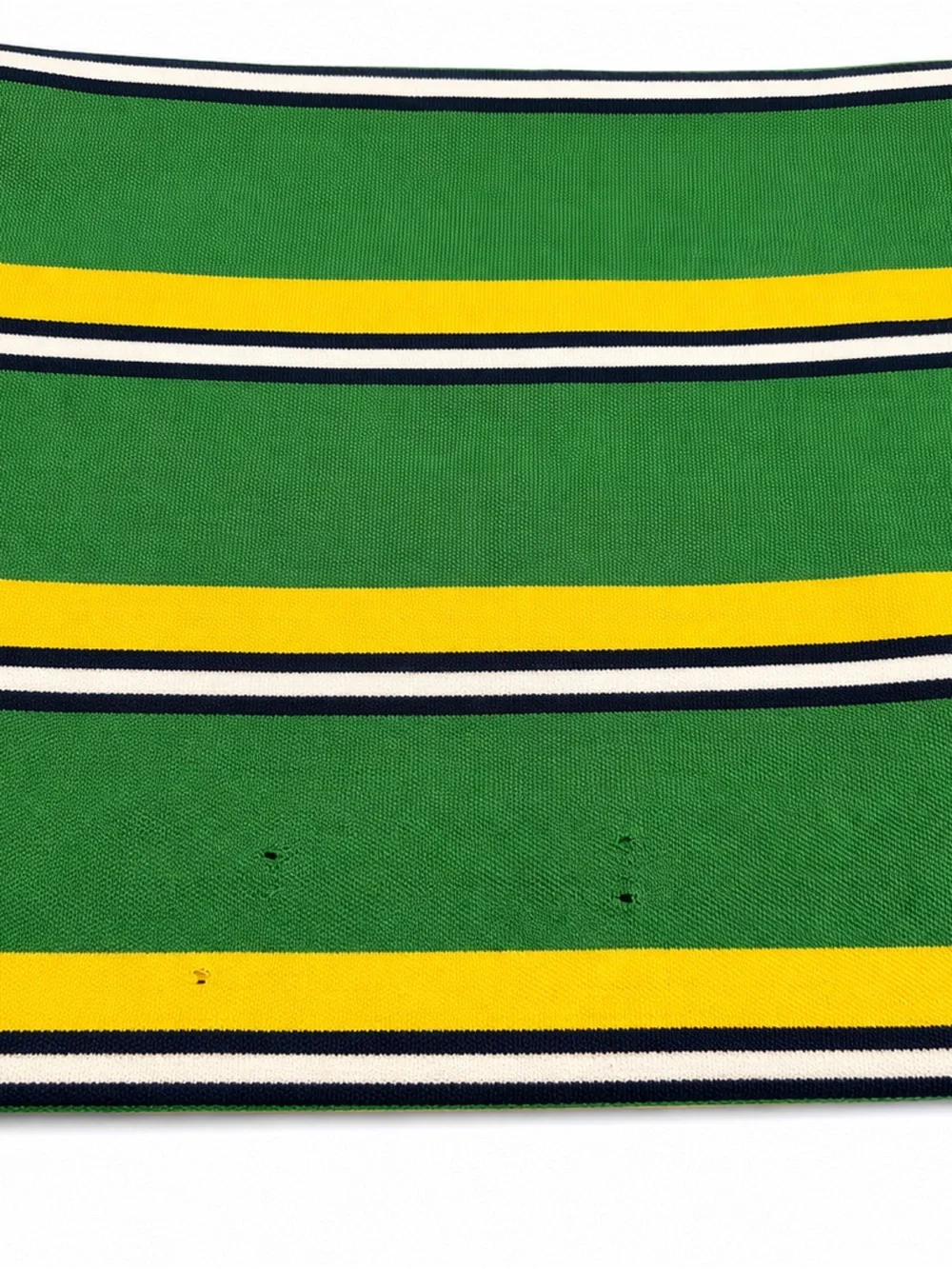Ralph Lauren Green, Yellow & Navy Striped Polo Shirt